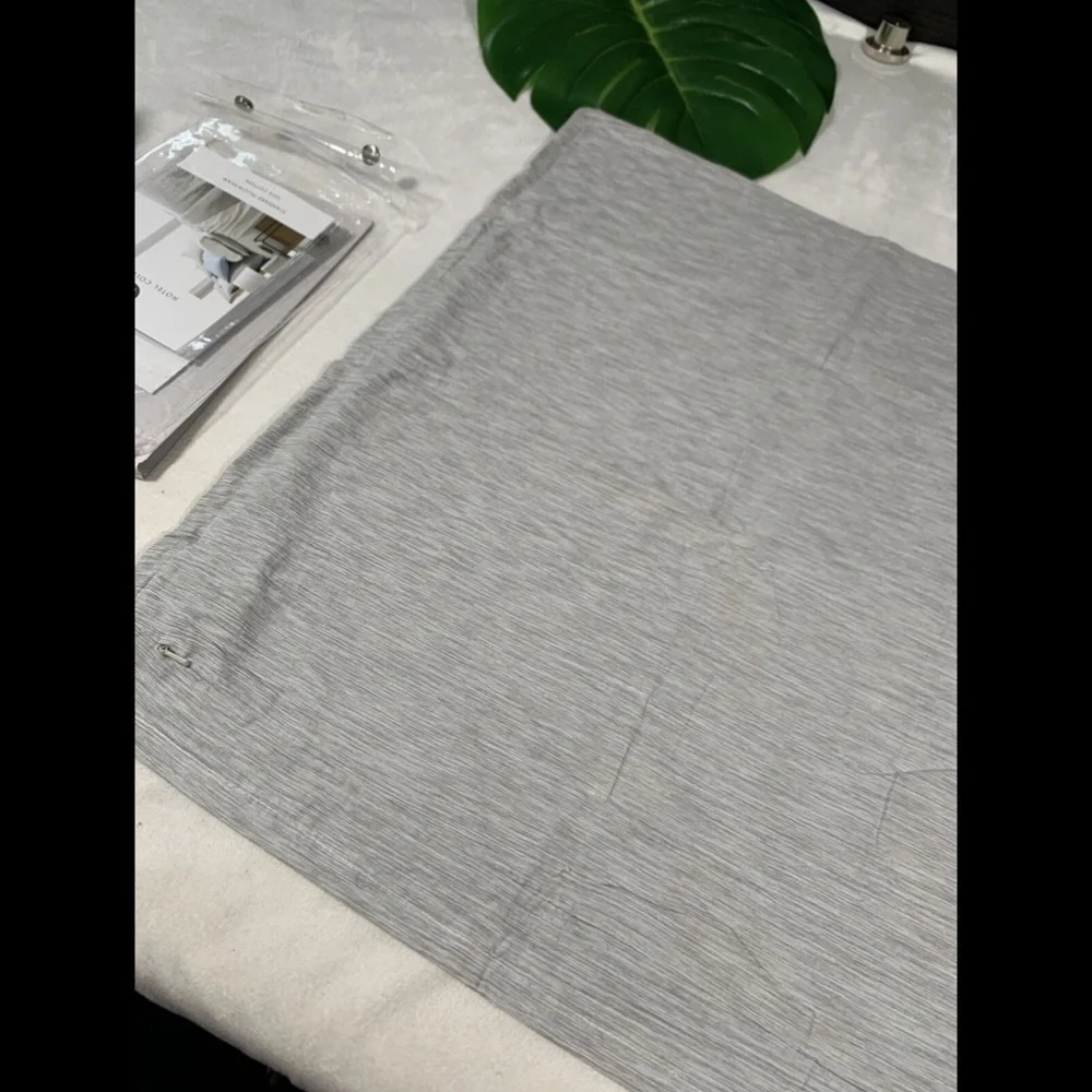 NIB Hotel Collection 525 Yarn Dyed (1)‎ Standard Sham Pillow Case Ash